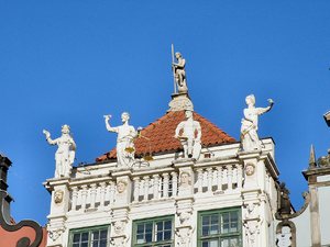 Gdańsk-zima 2009 - Złota Kamieniczka  na  Długim Targu