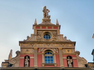 Gdańsk-zima 2009 - Kamieniczka  na  Długim Targu