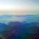 Góry Albanii widziane z samolotu