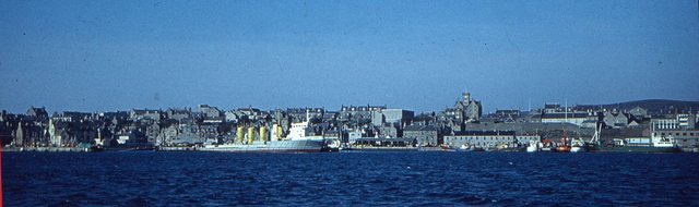 Lerwick - panorama  portu