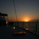 Belize - zachód słońca