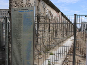 pozostałości Muru berliński