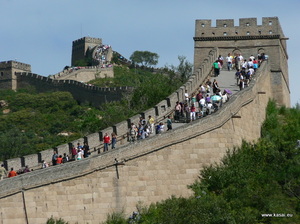 Wielki Mur - i wielki tłum