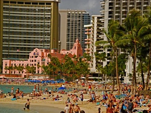 Plaza Waikiki i Royal hawaiian resort