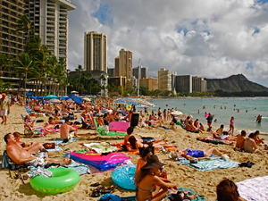 Waikiki beach