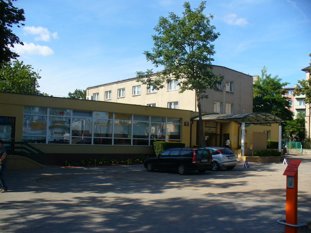 Ogólny widok naszego hotelu ZNP w Augustowie.