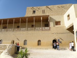 Klasztor Św. Antoniego, Egipt - dziedziniec wewnętrzny