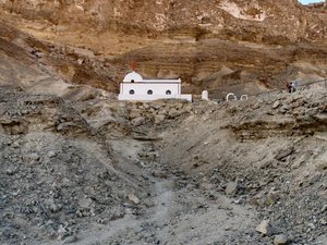 Klasztor Św. Antoniego, Egipt - widok z drogi  do  groty świętego