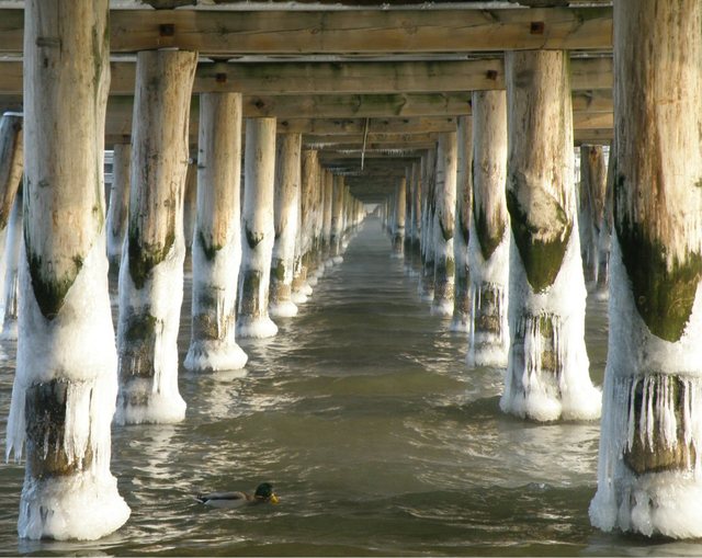 Sopot - zima 2010