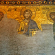 Stary fresk w Hagia Sophia.