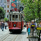 Stary tramwaj na ulicy Istiklal