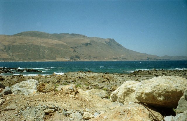 SW Kreta - Elafonisi - plaża z ..gipsu