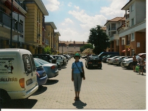 Uliczka w centrum Hajduszoboszlo.