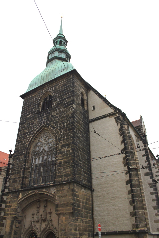 kościół w centrum miasta