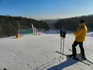 Sopot- zima 2010 -   na  Łysej Górze