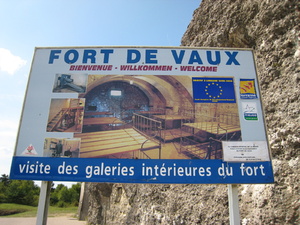 Fort de Vaux okolice Verdun