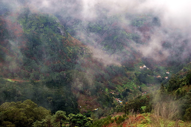 Madera, wioska w chmurach