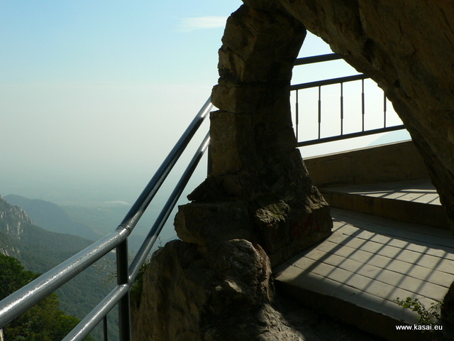 Klasztor Shaolin trasa w górach