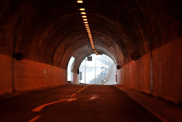 Madera, tunel