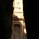 Widok na grobowiec w Petrze