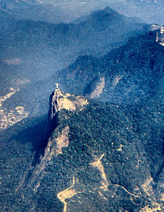 Rio de Janeiro-widok  na  corcovado  ze  słynnym  Chrystusem ...Pawła Landowskiego