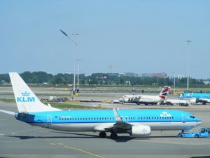 229917 - Amsterdam Samolociki na lotnisku w Amsterdamie