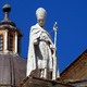 Urbino rzeźba na fasadzie katedry