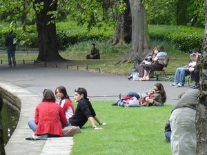 Dublin - Park St. Stephen Green