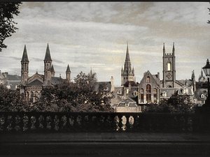 Aberdeen-panorama  na  stare miasto