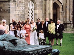 Aberdeen-na  szkockim ślubie
