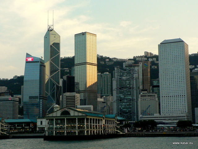 Hong Kong przystań promów