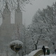 Central park w sniegu, luty 2010
