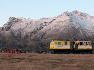 pojazd polarny , Islandia Wschodnia