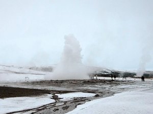 gejzer Stokkur, Islandia Południowa