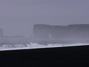 czarne plaże w okolicy Vik, Islandia Południowaokolice Vik, Islandia Południowa