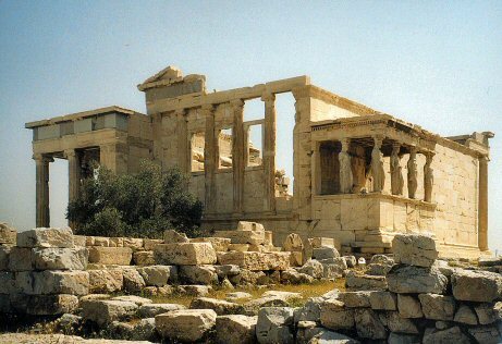 Ateny -Akropol - Erechtejon