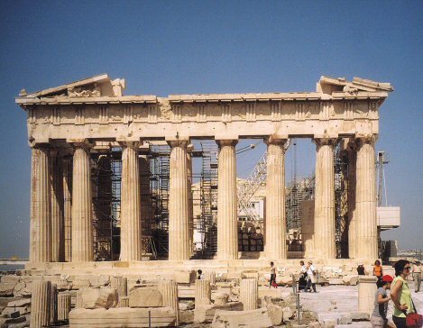Ateny -Akropol - Parthenon