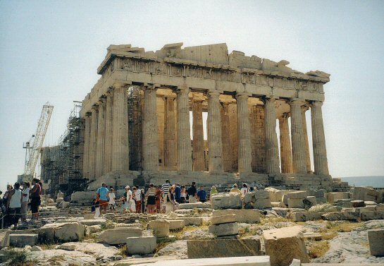 Ateny -Akropol - Parthenon