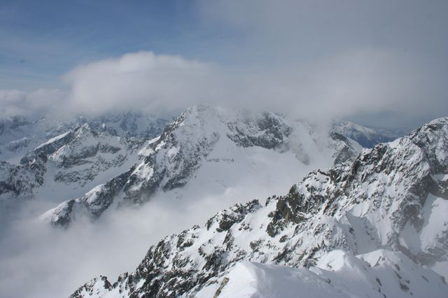 widok z Łomnicy