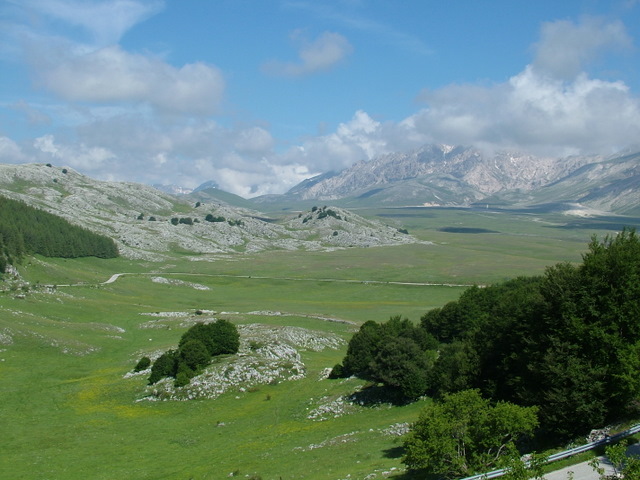 Campo Imperatore-Abruzja.