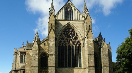 Ripon widok katedry od prezbiterium