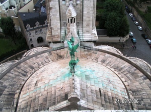 Widok z bazyliki Sacre Coeur