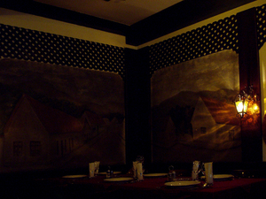 nastrojowe kąty restauracji