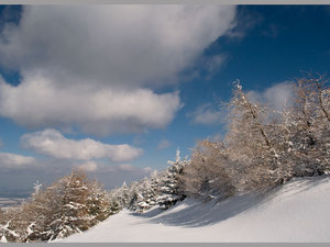 Pejzaż zima 07.03.2010r