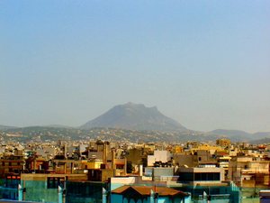 Heraklion-widok  z  dachu hotelu