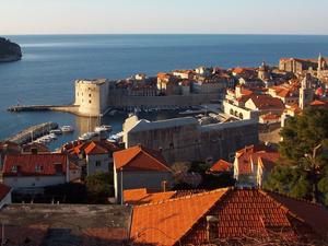 Widok z naszego okna, Dubrovnik, Chorwacja