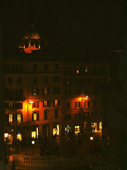 Rzym,  wieczór kolejny...  2010  04