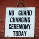 No ceremony