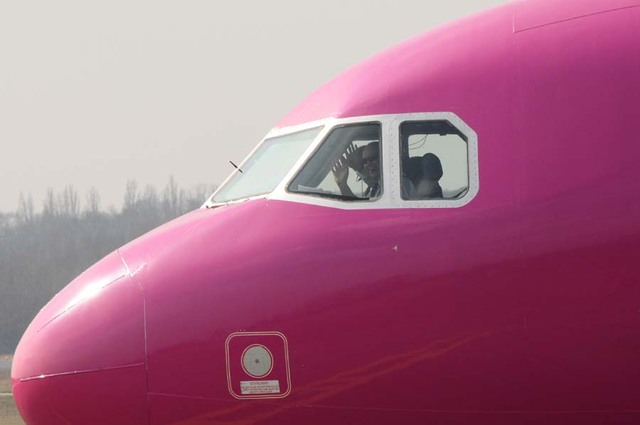 Pozdrowienia od pilotów WIZZ Air