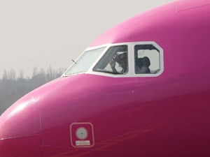 Pozdrowienia od pilotów WIZZ Air